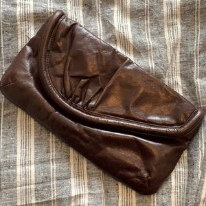 Hobo fold over clutch - large and like new